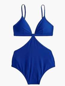 J. Crew | Women’s Blue One Piece Swimsuit size 4