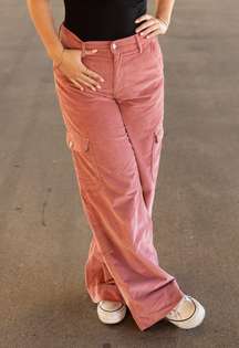 Pink Corduroy Pants