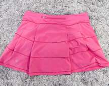 pink skirt