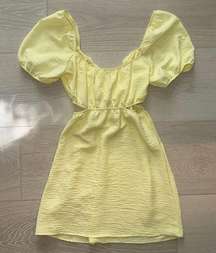 Boutique Yellow Sundress