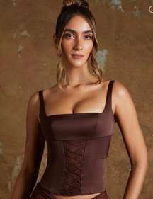 Long Line Corset Top