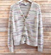 CAbi Cloud Style 4277 Multicolor Cardigan Sweater Size Small