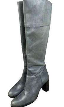 Vintage  Leather Knee High Heeled Boots
