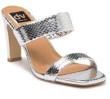 Dolce Vita Selsta Mule Sandal In Silver Size 7