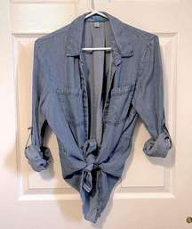 Buttons Jean Button Down Shirt