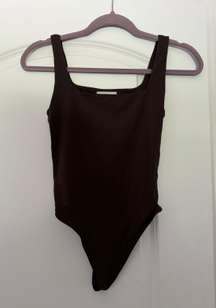 Babaton Brown Bodysuit