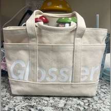 Glossier Brooklyn NY tote Preowned