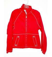 Oleg Cassini Sport Women’s Red Jacket Size Medium