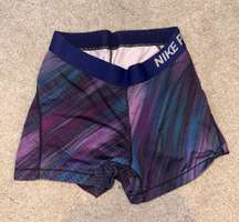 Purple Patterned  Pro Spandex