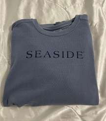 blue seaside crewneck