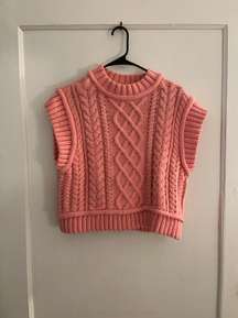 Pink Sweater Top