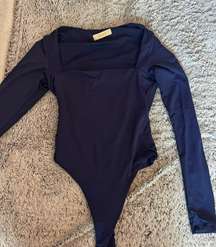 Navy  bodysuit