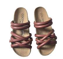 Coconuts by Matisse Women's Zurie Brown Strappy Sandals Sz 9