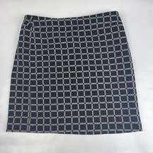 LOFT Womens Professional Style  Printed Skirt Sz 10P