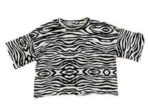 𝅺Grayson Threads Zebra Crop Top