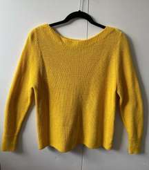 Yellow-Gold Relaxed Fit Crewneck Sweater (New without tags)