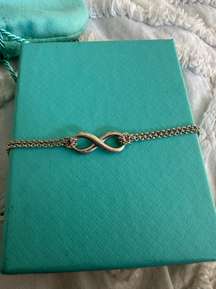 Sterling Silver Infinity Bracelet