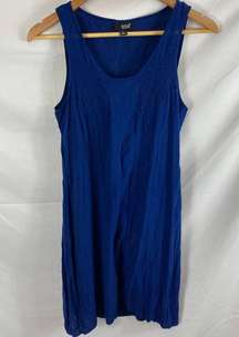 ANA Royal Blue Sleeveless Dress Small