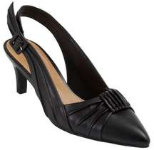 NEW ComfortView The Breanne Black Slingback Heels  7WW