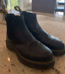 DR Martens 2976 Smooth Leather Platform Chelsea Boots