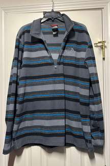 Striped Sweater is a Men’s size XL.