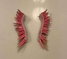 Bright Pink Mignonne Gavigan Look alike Earings