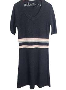 W by Worth 100% Wool Maxi V-Neck Dress Size Large