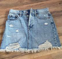 Denim Skirt