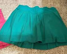 Pleat to Street Skirt