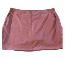 Women's 32 Degree COOL Mauve Skort Gym Golf Activewear Size XXL EUC #0847