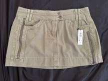 mini skirt with cargo pockets