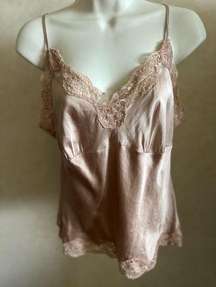 Sunny Leigh Ladies Size Large* Camisole Silk and Lace Style Ladies Top