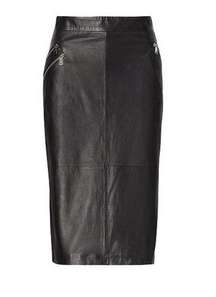 994 NWT Polo by Ralph Lauren Leather Skirt