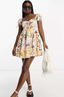 Abercrombie and Fitch floral baby doll dress