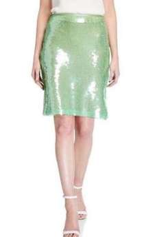 NWT Open Ceremony Sequin Skirt 2 Green