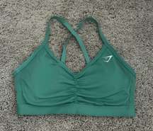 RUCHED SPORTS BRA