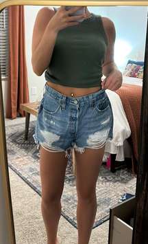 501 High-Waisted Shorts