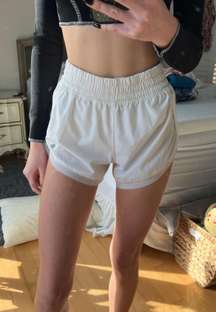 White Athletic Shorts