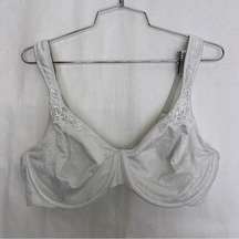 5/$25 Playtex White bra size 42C