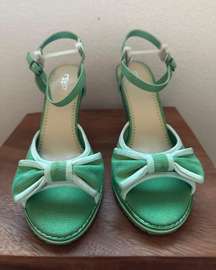 rsvp Designer Sandals BRAND NEW  sz 9,5 Grass Green