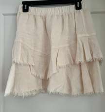 Ruffle Mini Skirt