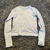 Swiftly Tech Long Sleeve Race Length White Size 6