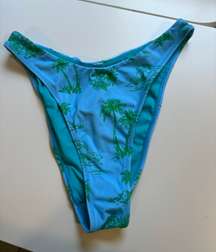 Tropical Print Bikini Bottoms