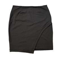 David Lerner black mini pencil skirt size L