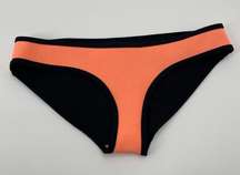 Triangl swimwear bikini orange triangle swim bottoms size xs