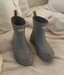 Short Rain Boots Grey 