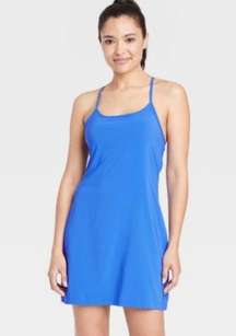 Blue Athletic Tennis Dress