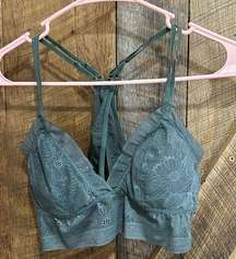 Aerie lace padded bralette size medium