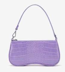 purple baguette bag