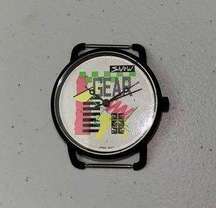 Vintage Neon Graphic Watch